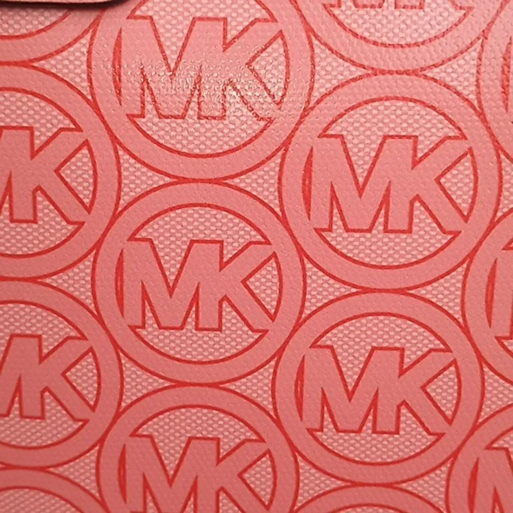 Michael Kors Jodie Small Logo Jacquard Tote Bag With Emblem Charm